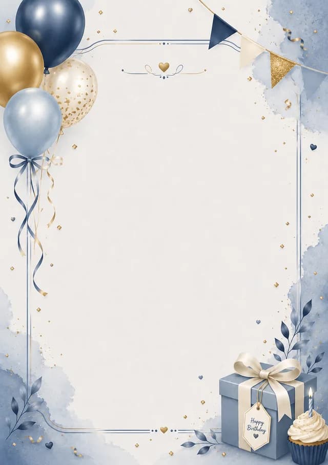 تصميم دعوة ميلاد 2