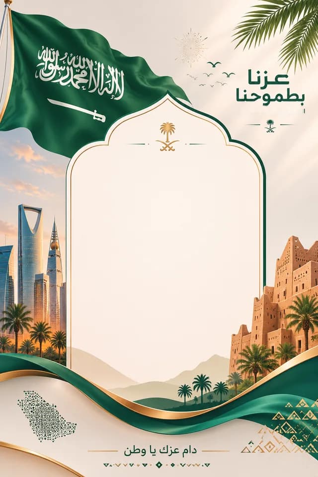 تصميم دعوة اليوم الوطني 3