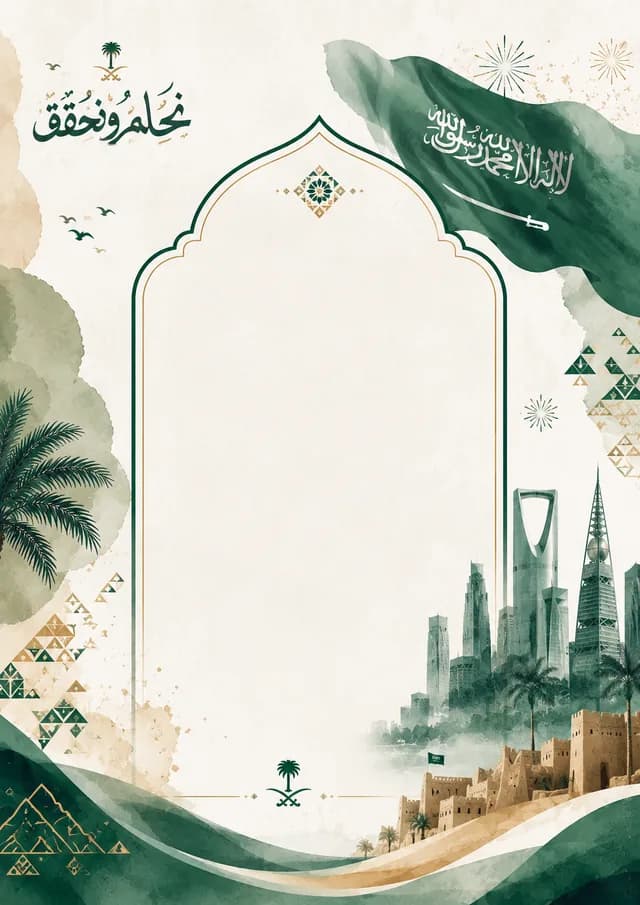 تصميم دعوة اليوم الوطني 4